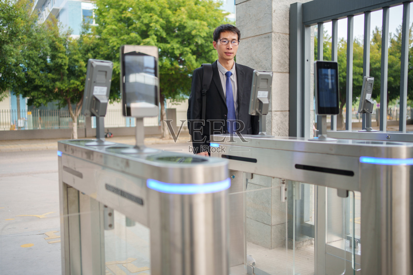 面部识别技术收集个人信息照片摄影图片