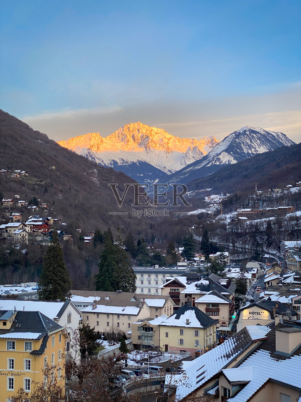 城市景观新娘班，法国照片摄影图片