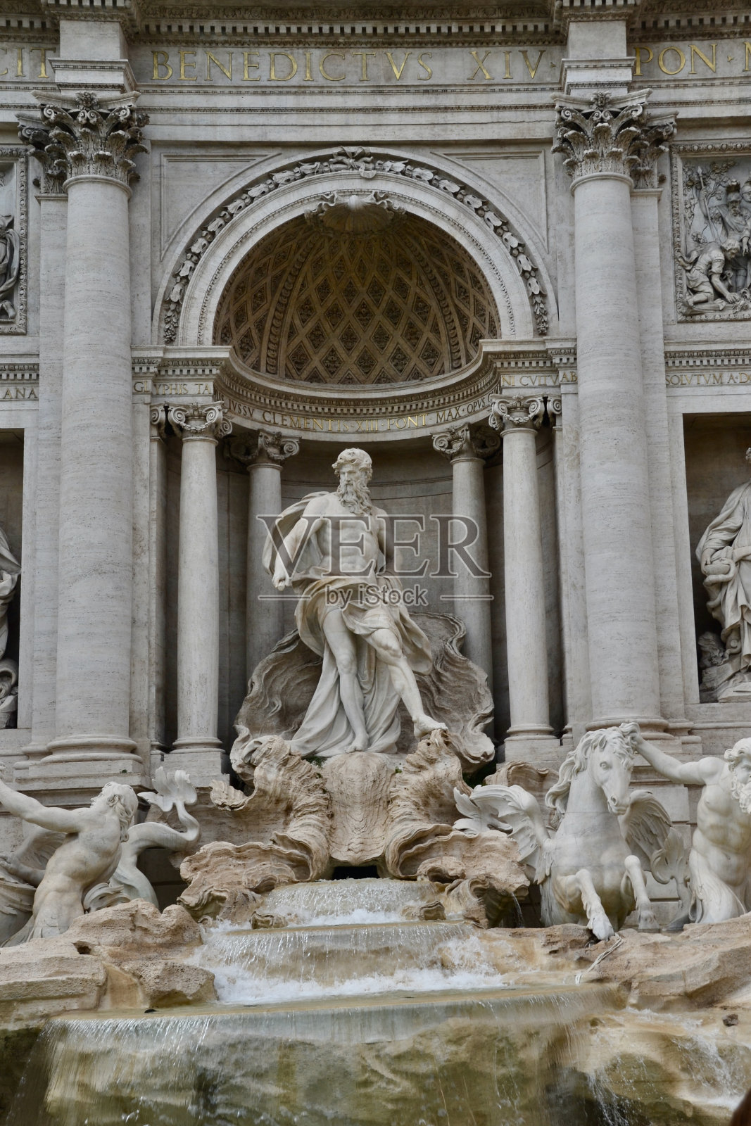 特莱维喷泉照片摄影图片