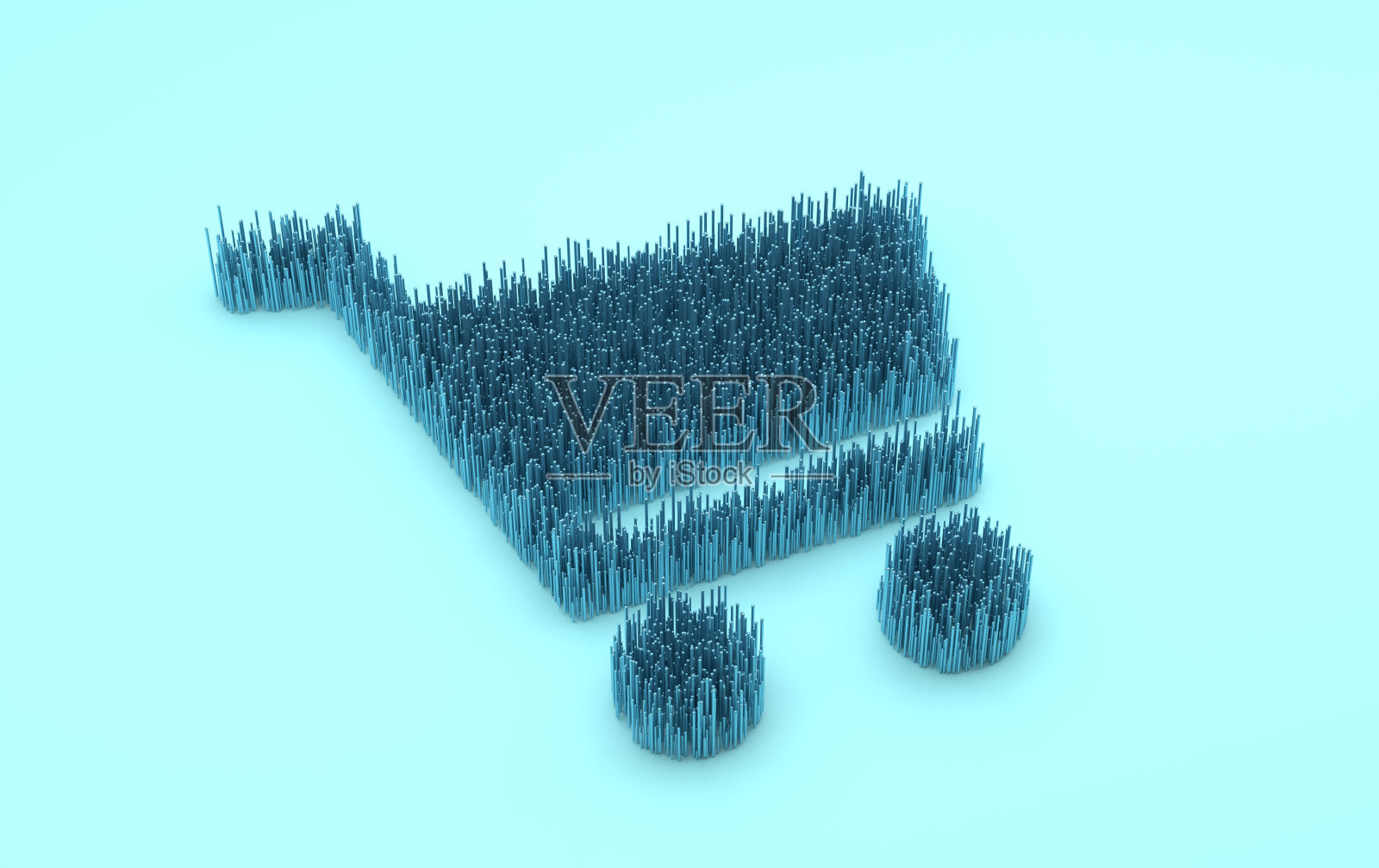 购物车与数据线照片摄影图片