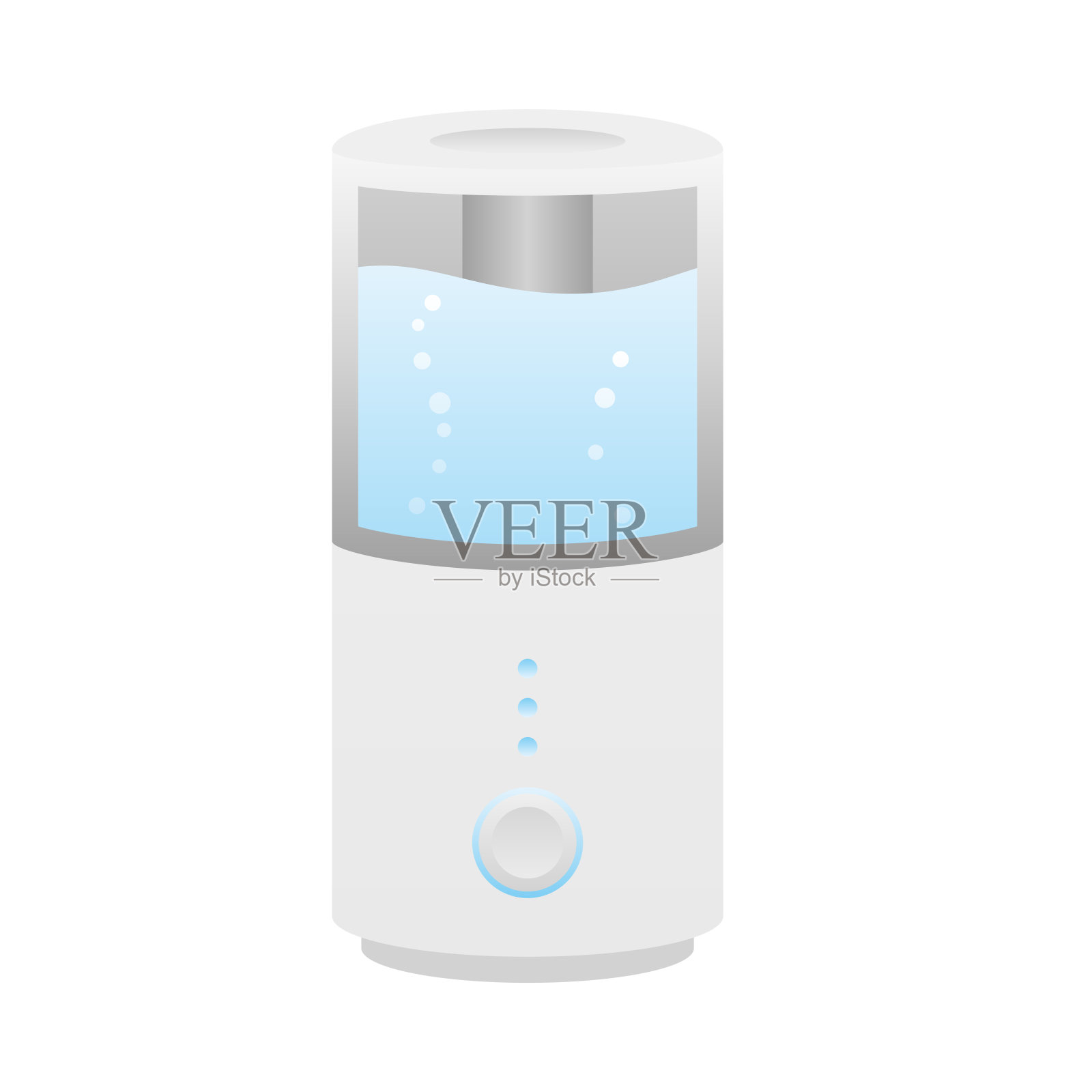 简单的插图_加湿器插画图片素材