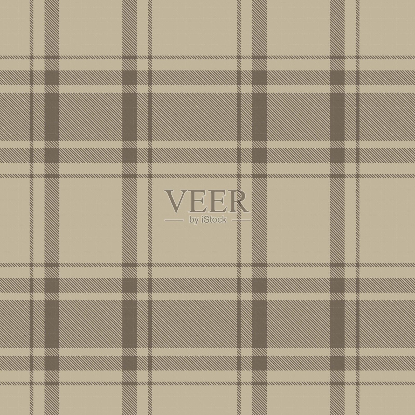 棕色最小格纹纹理无缝图案插画图片素材