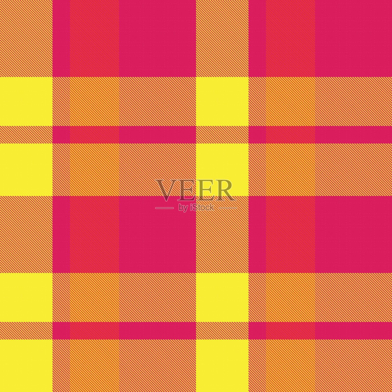 黄色最小格纹纹理无缝图案插画图片素材