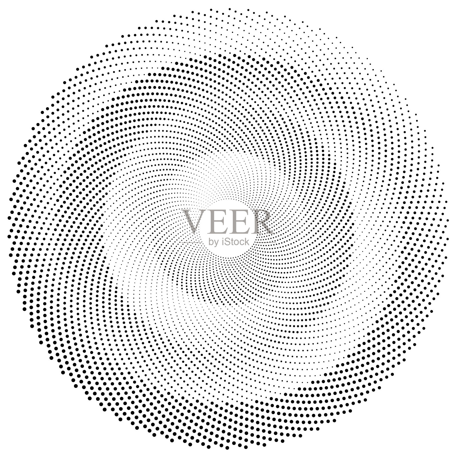 四个相移圆的轮子插画图片素材