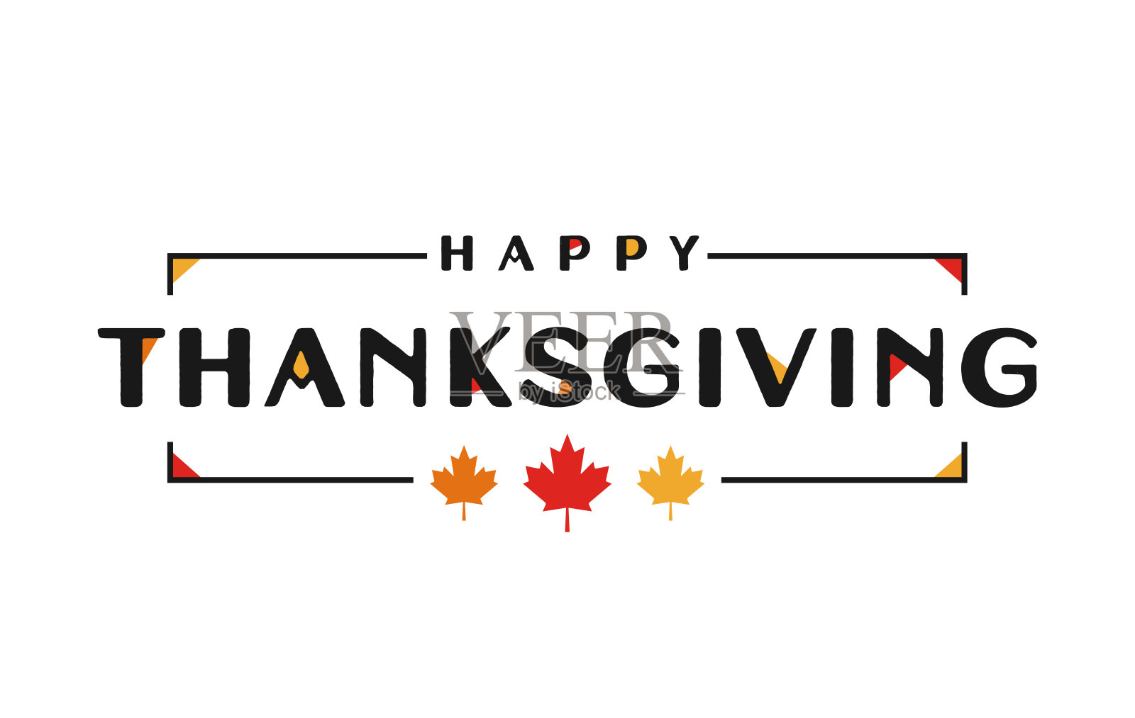 感恩节快乐的背景，卡片。向量插画图片素材