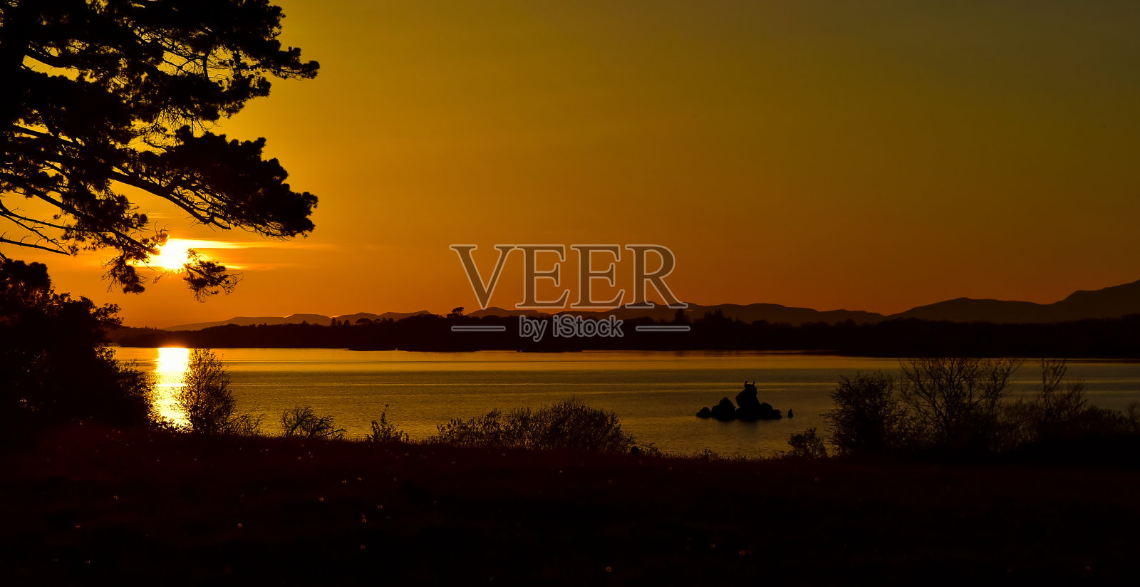 只是夕阳照片摄影图片