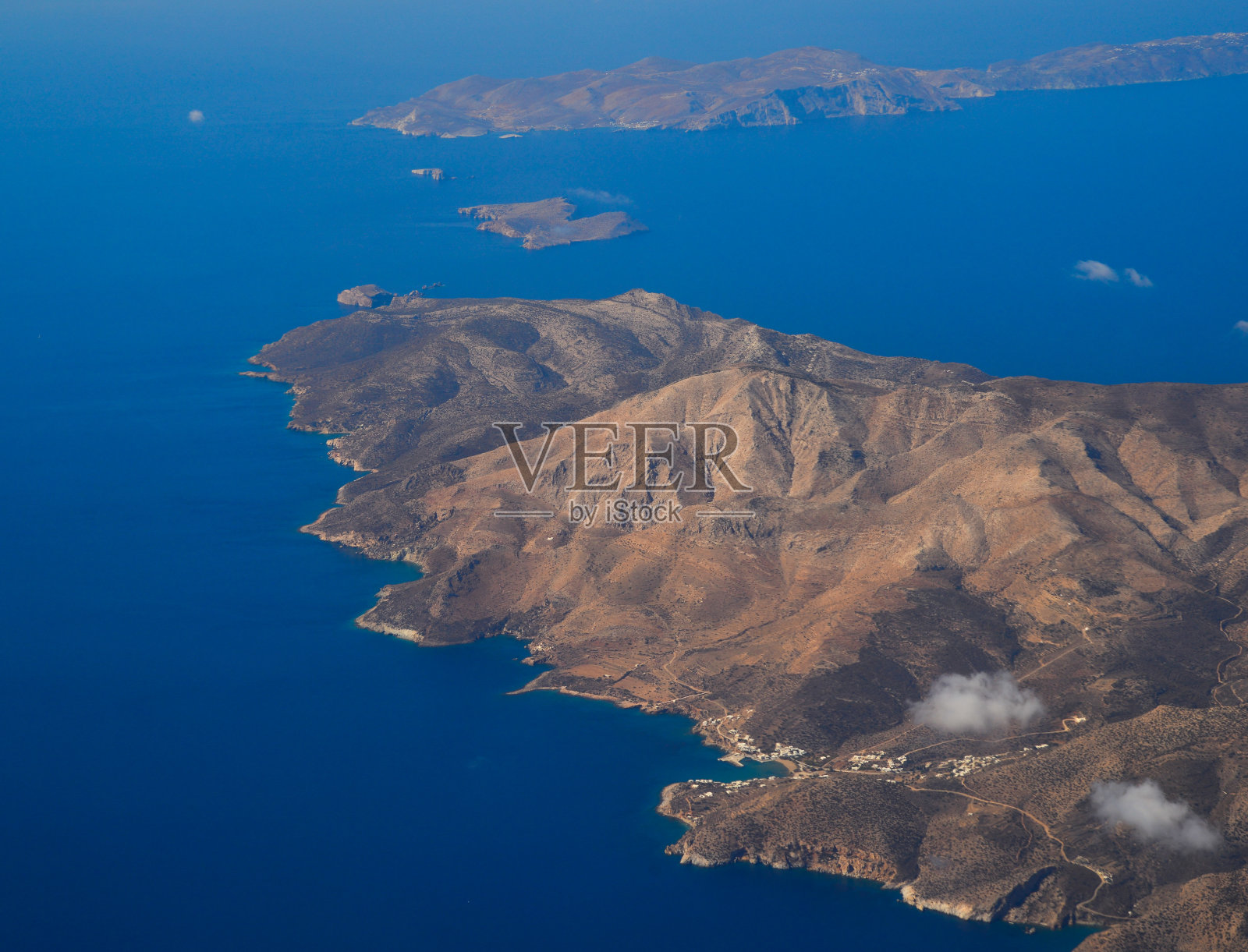 小岛屿鸟瞰图照片摄影图片