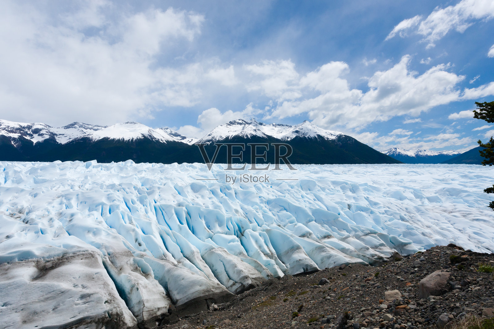 佩里托莫雷诺冰川景观，巴塔哥尼亚风景，阿根廷照片摄影图片