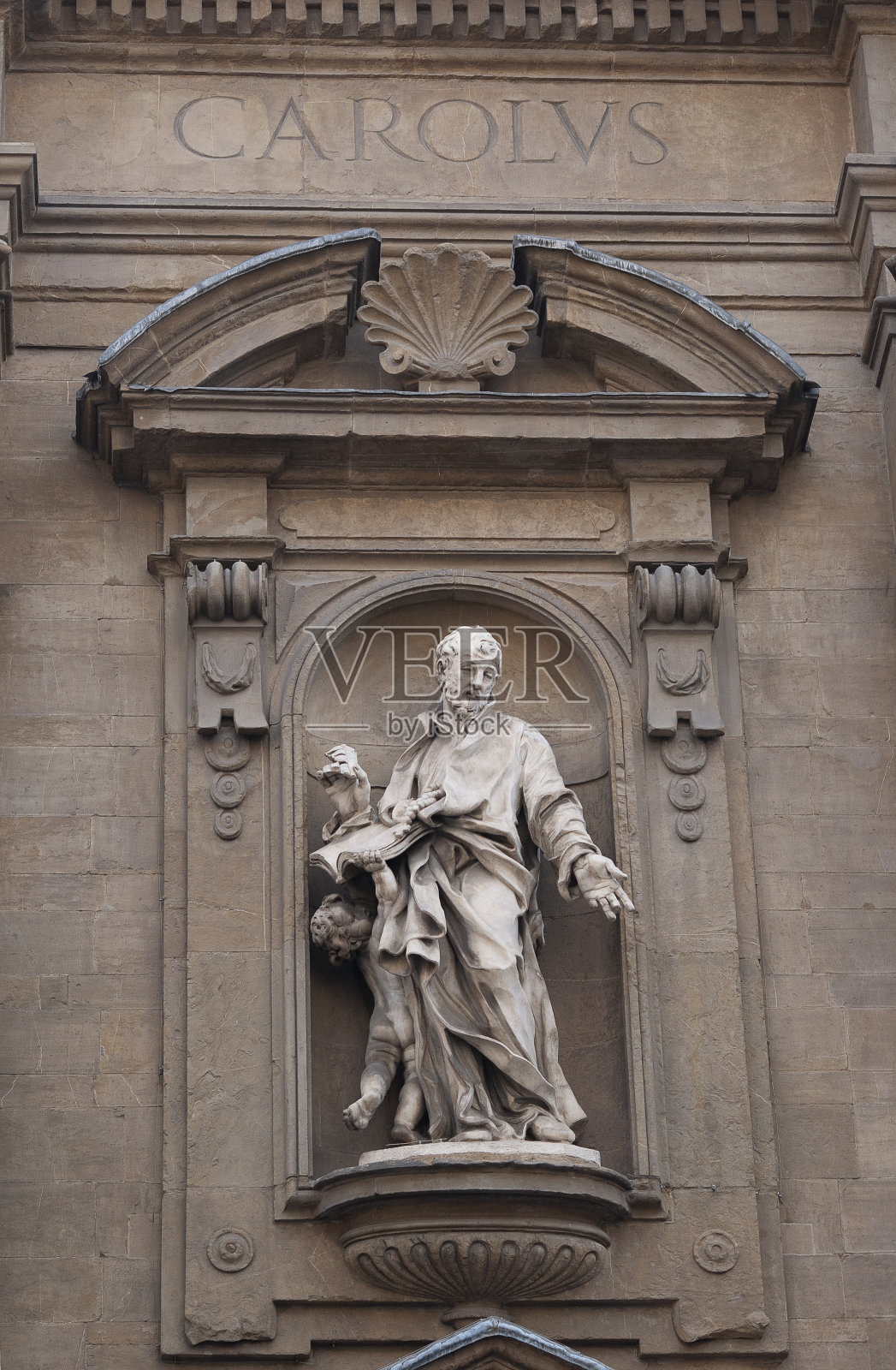 圣加埃塔诺，也被称为圣米歇尔·加埃塔诺，是意大利佛罗伦萨的一座巴洛克式教堂，位于安蒂诺里广场。照片摄影图片