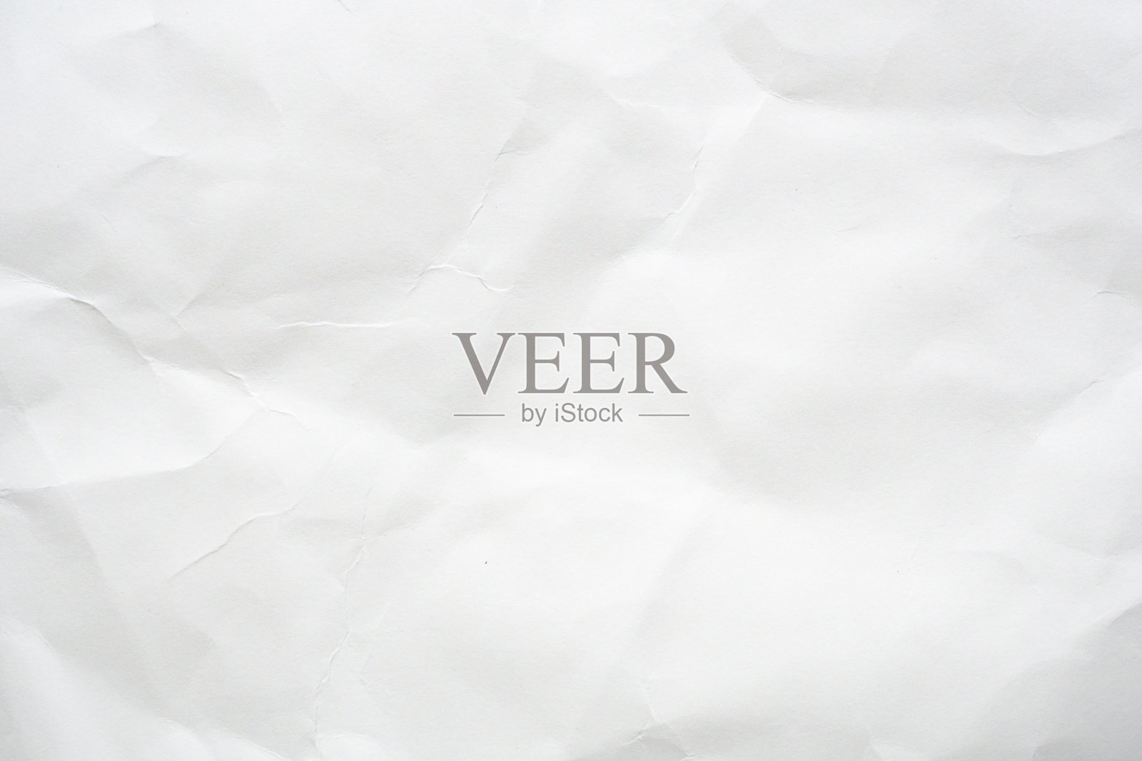 抽象白色皱巴巴和折痕的废纸纹理背景照片摄影图片