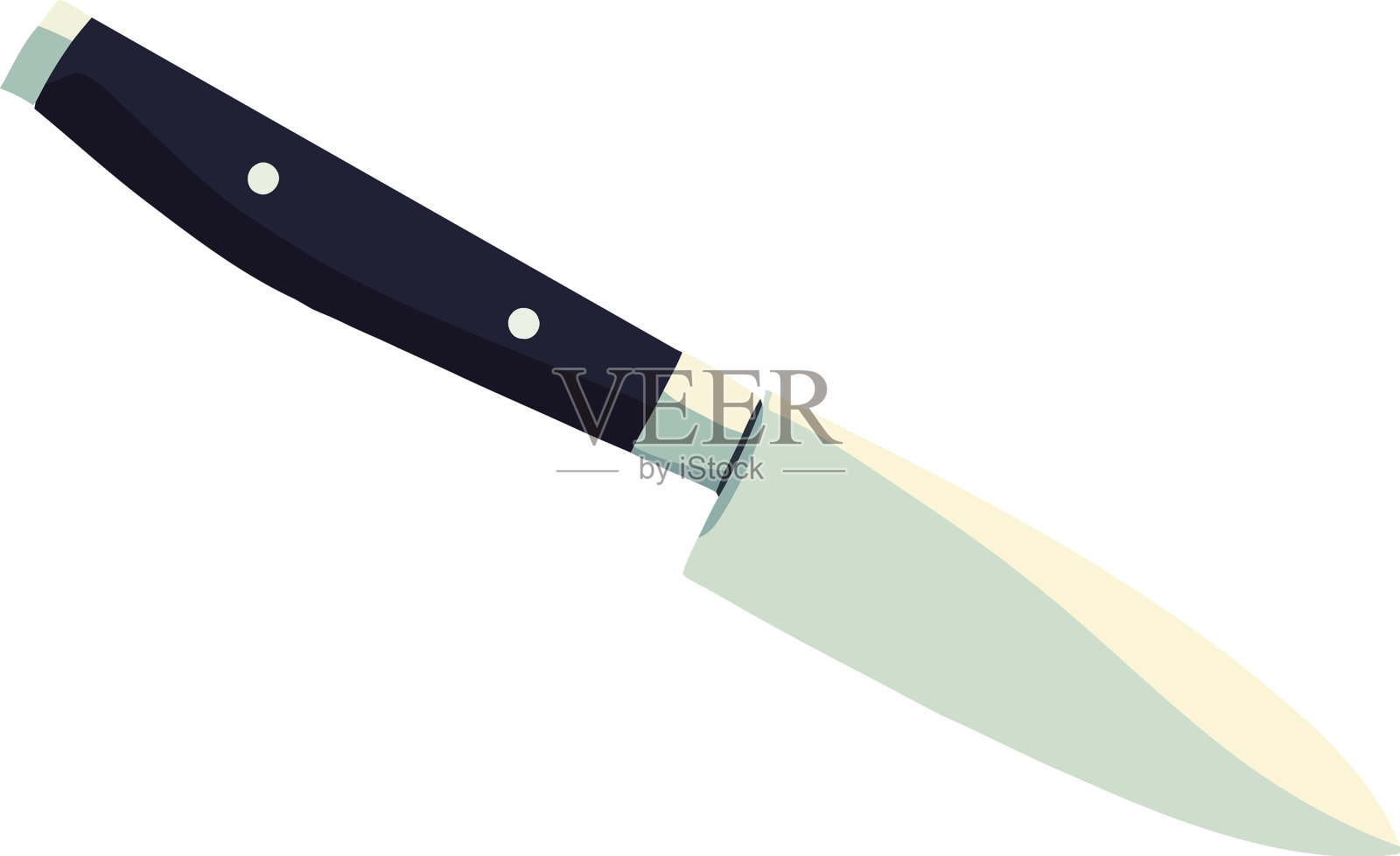 钢刀设计插画图片素材