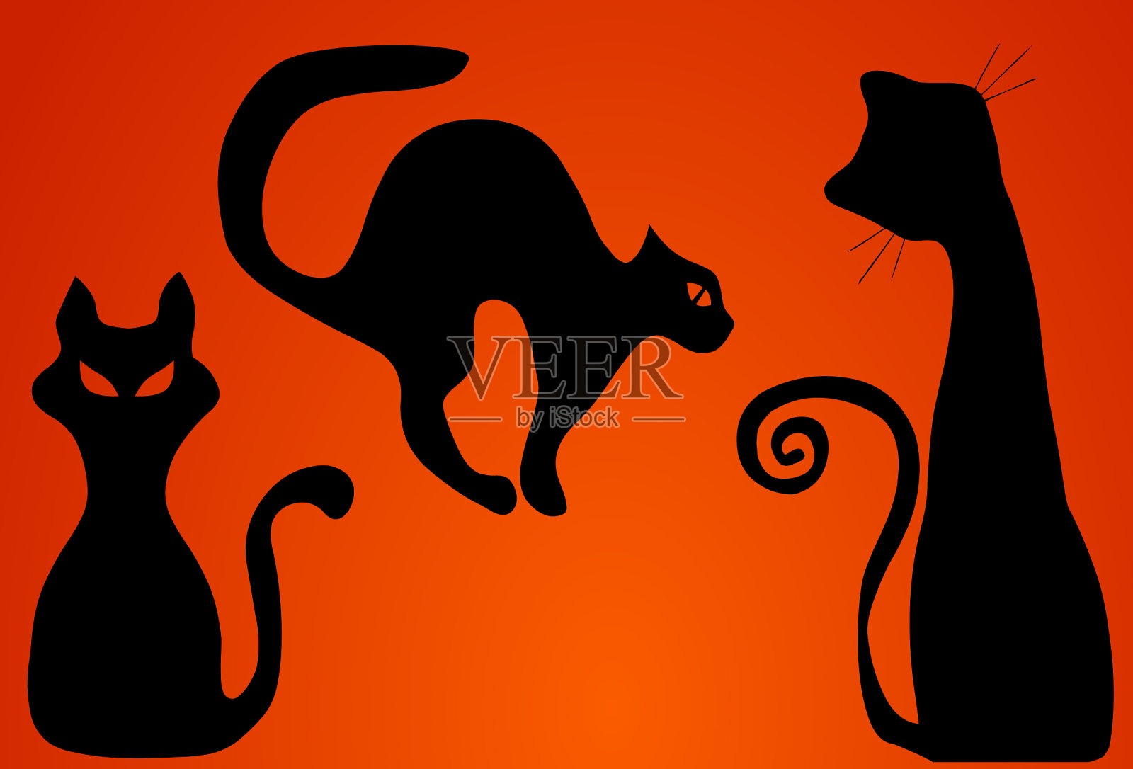 128.万圣节插画图片素材