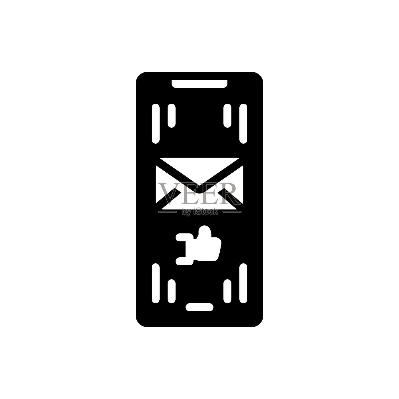 接受承认插画图片素材