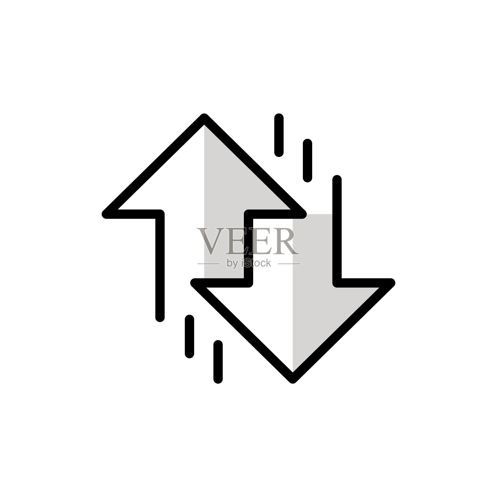 波动性通用线图标设计与可编辑的笔画。适合网页，移动应用，UI, UX和GUI设计。插画图片素材