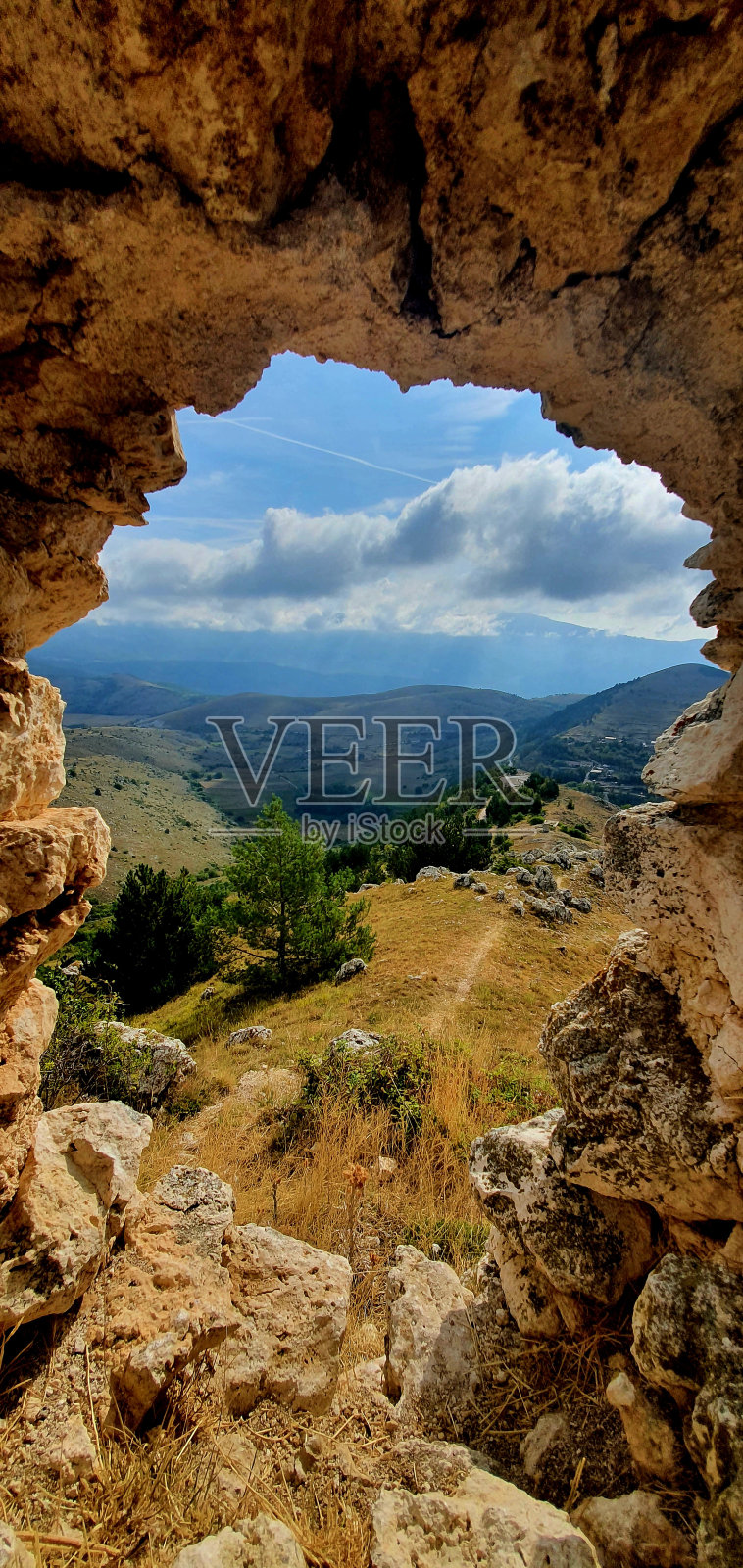 罗卡Calascio照片摄影图片