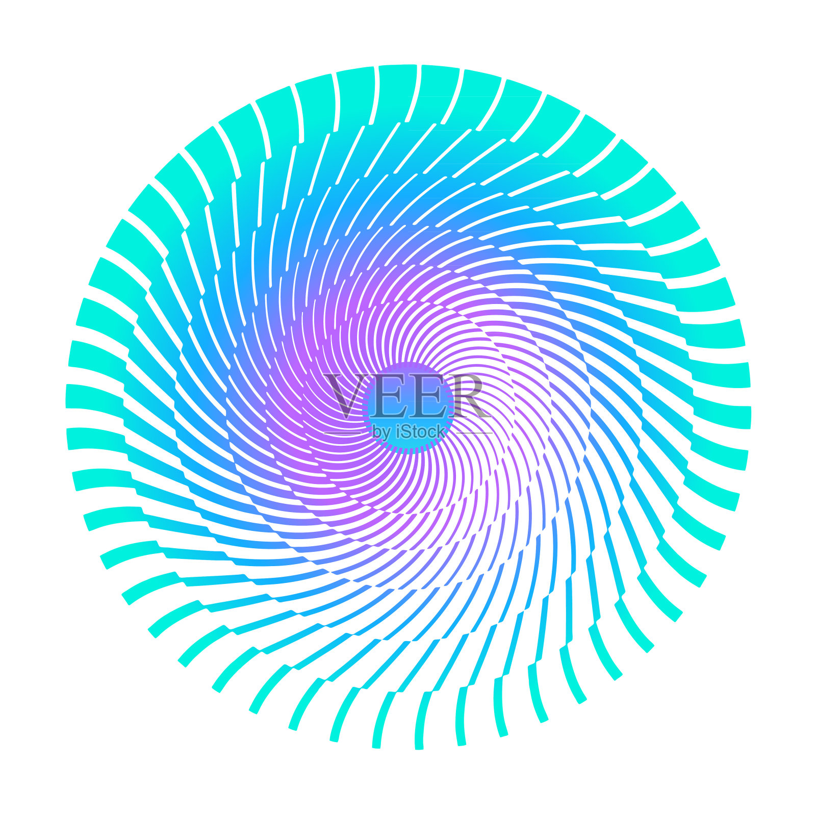 同心螺旋图标插画图片素材