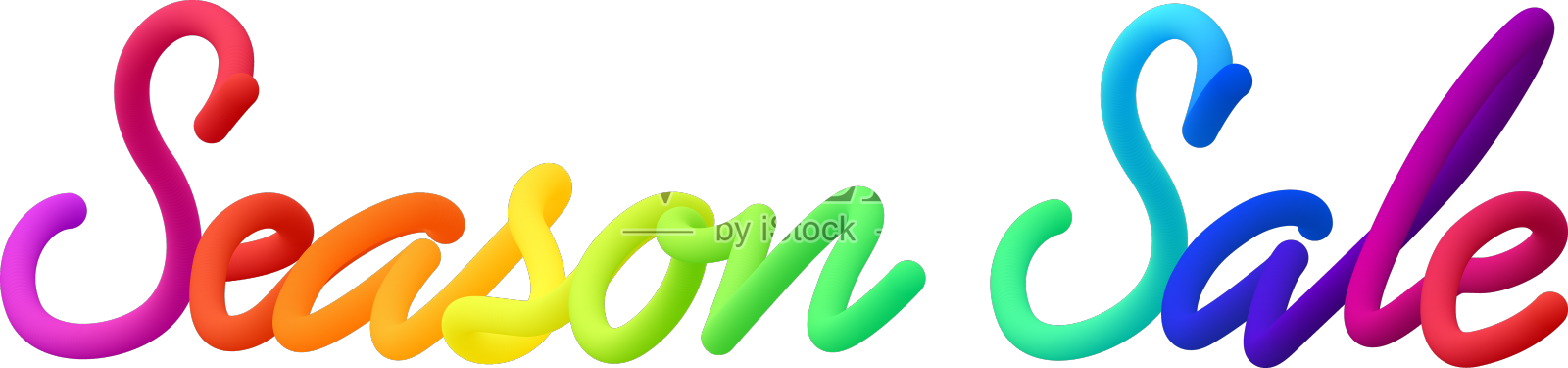 季节销售流体3d扭转文字制成的混纺设计元素图片