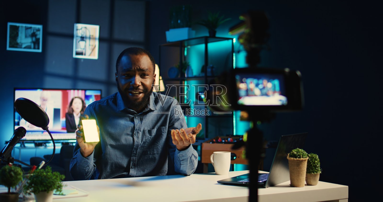 在线星评RGB灯设备照片摄影图片