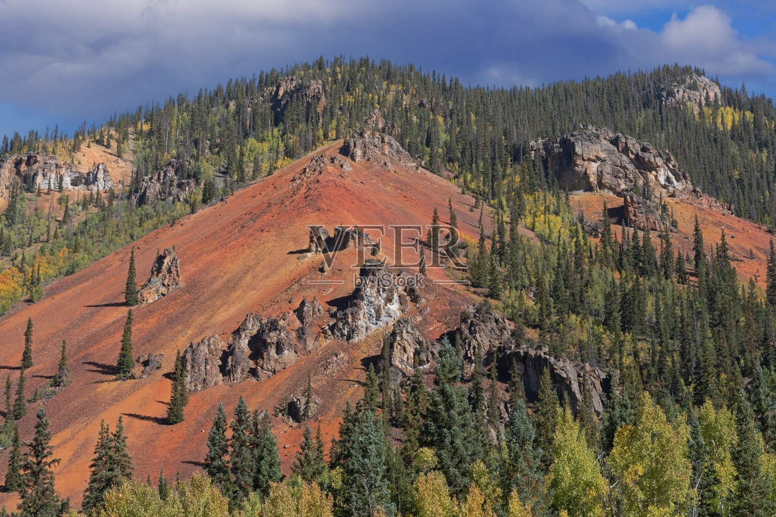 秋天的圣胡安山脉照片摄影图片