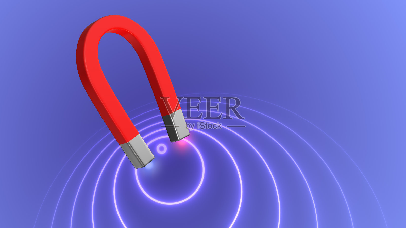 心脏、拥抱和电磁的磁能照片摄影图片