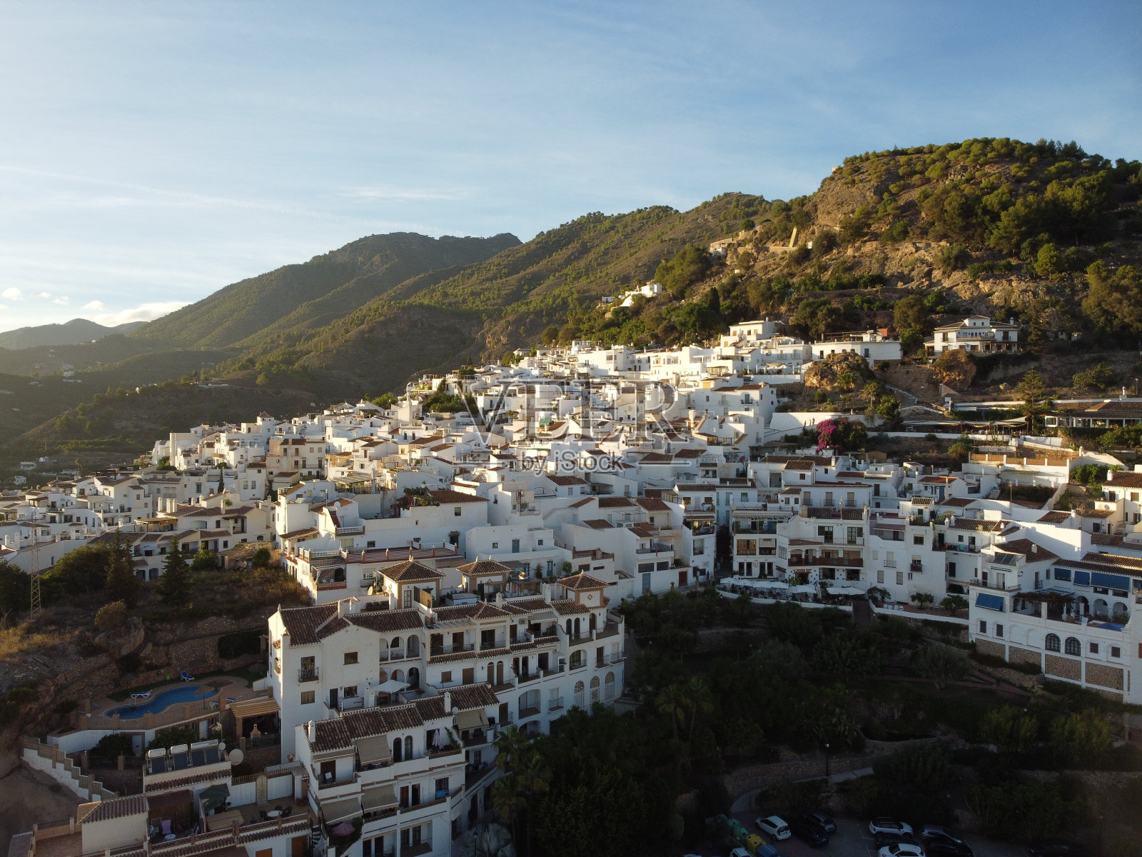 弗里吉利亚纳古城鸟瞰图照片摄影图片