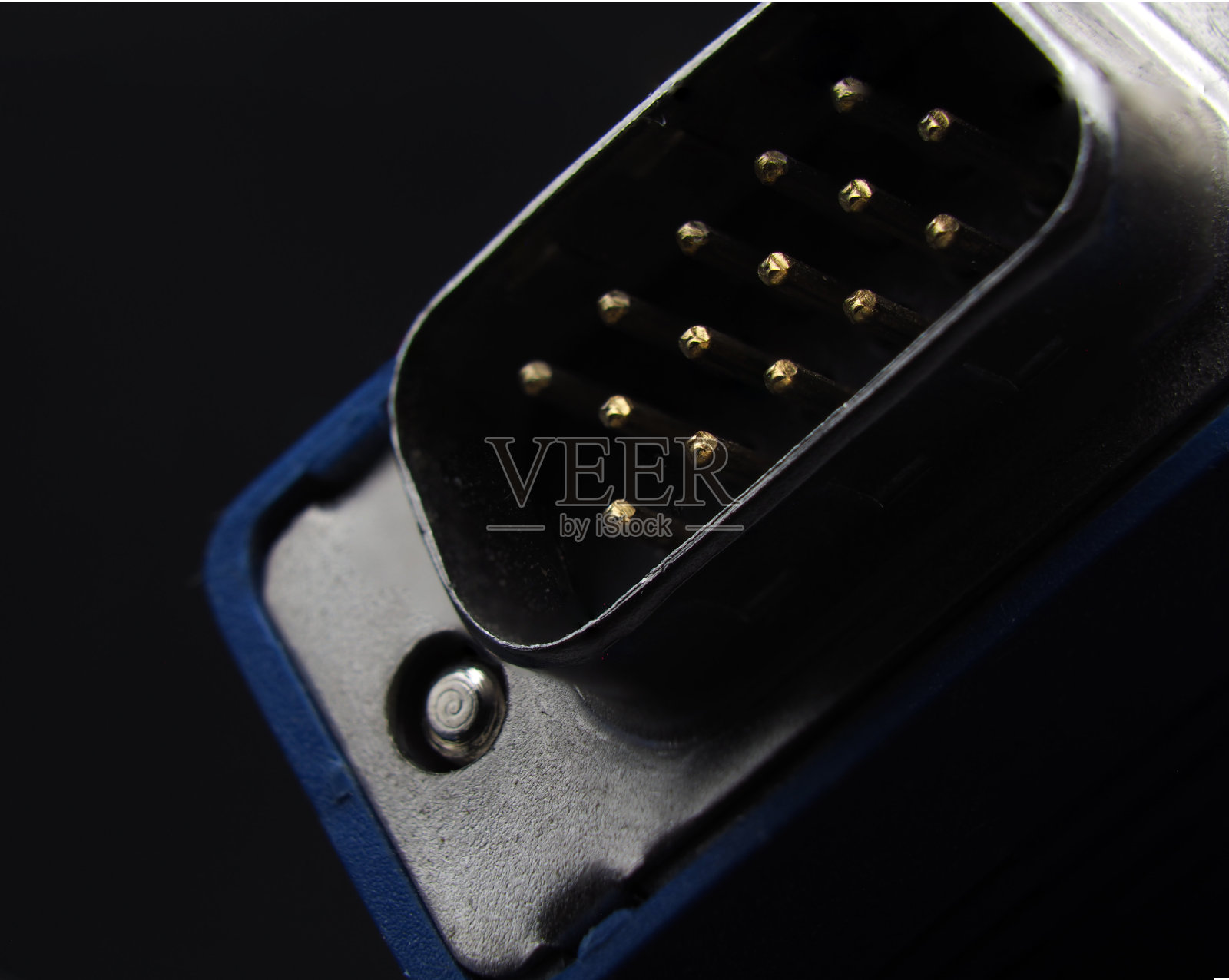 特写音频和视频插孔照片摄影图片