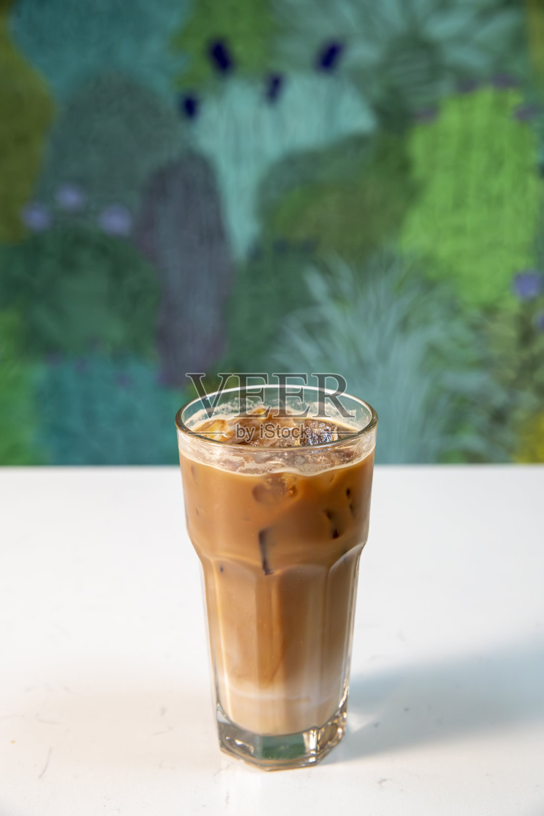 冰咖啡拿铁照片摄影图片