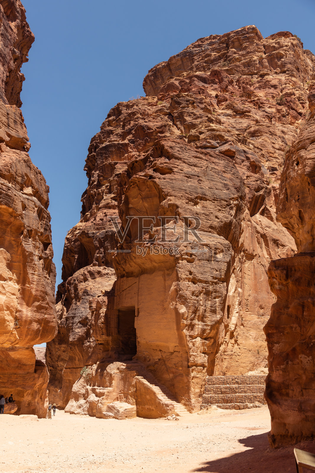 约旦佩特拉的财政部照片摄影图片