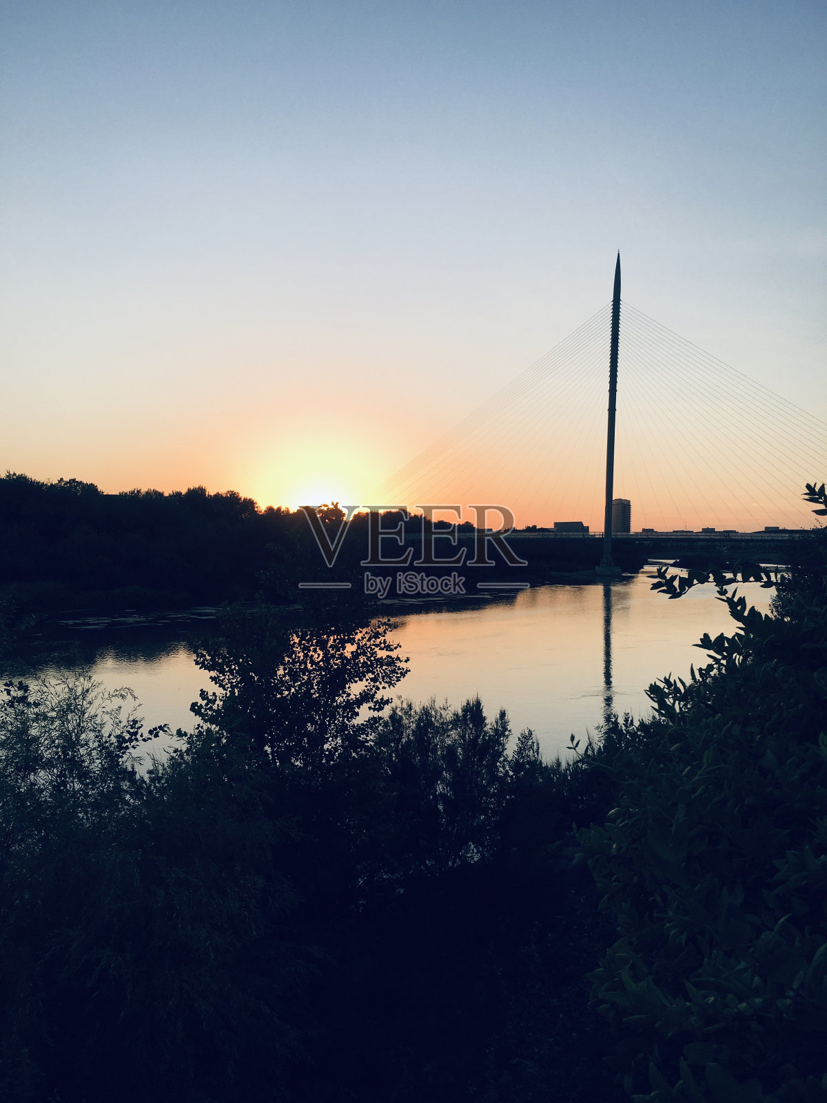 日落的颜色照片摄影图片