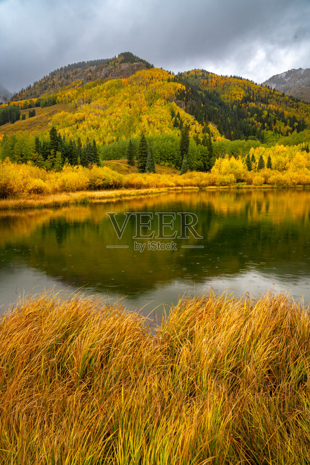 美国科罗拉多州南部的雪景照片摄影图片