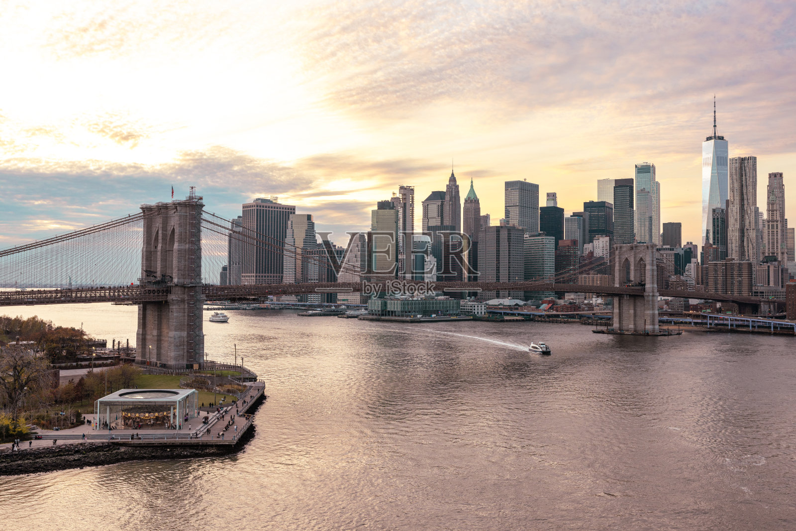 曼哈顿的观点照片摄影图片