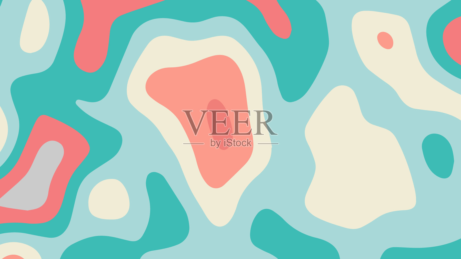 用于插图的抽象图案背景图形插画图片素材