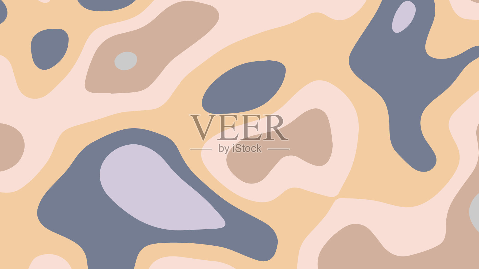 用于插图的抽象图案背景图形插画图片素材