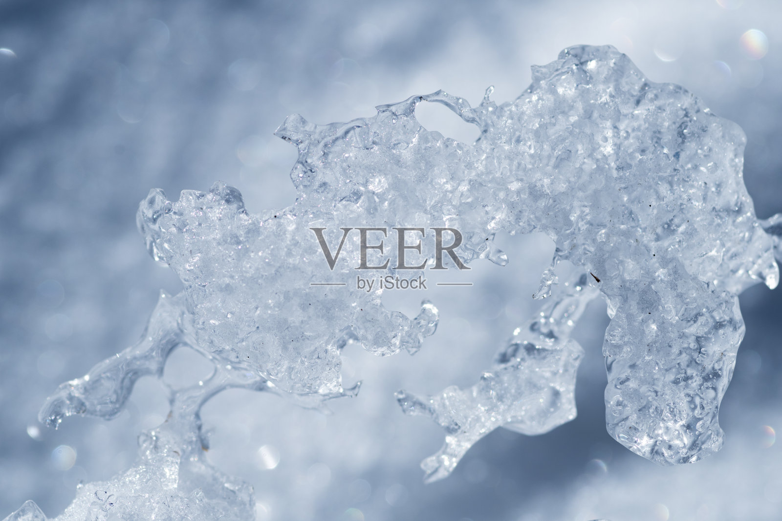 冰冷的雪照片摄影图片