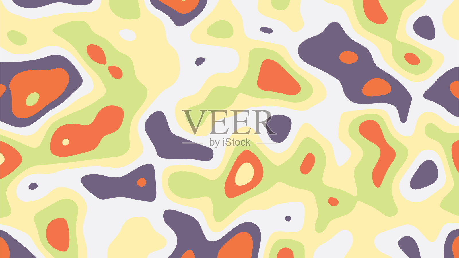 用于插图的抽象图案背景图形插画图片素材