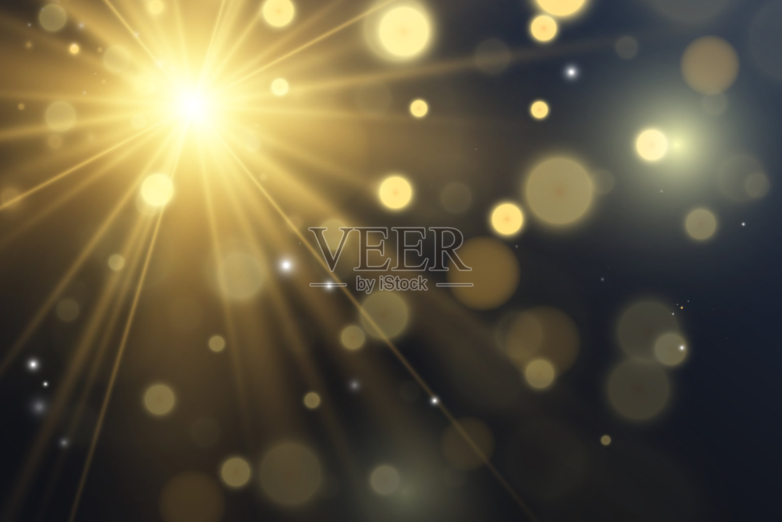 灿烂的尘埃矢量闪耀。闪闪发光的装饰品作为背景。矢量插图。插画图片素材