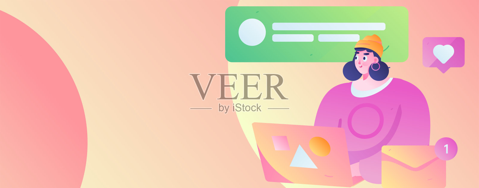 与顾问沟通平面矢量字符概念操作手绘插画插画图片素材