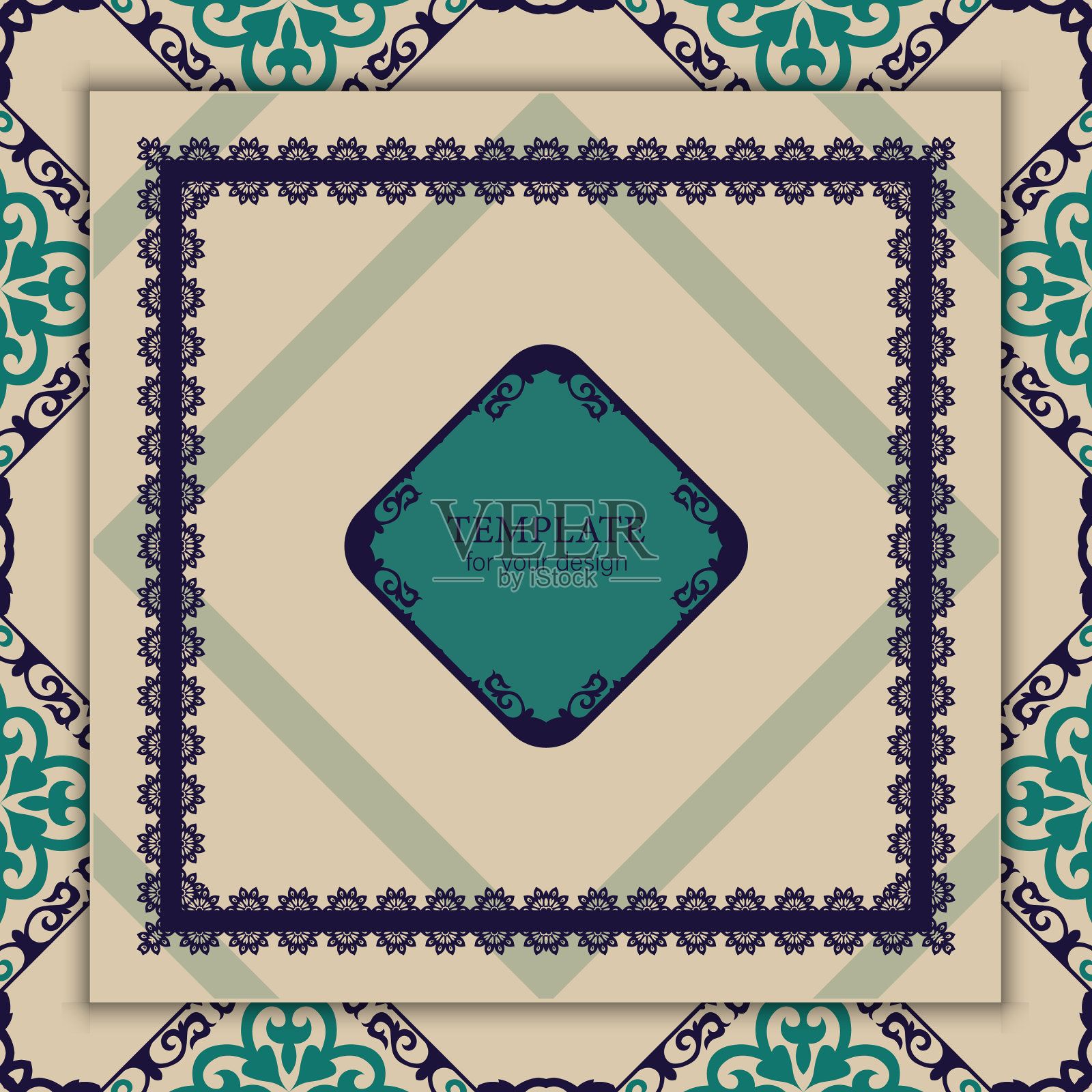 模板为您的设计装饰元素插画图片素材