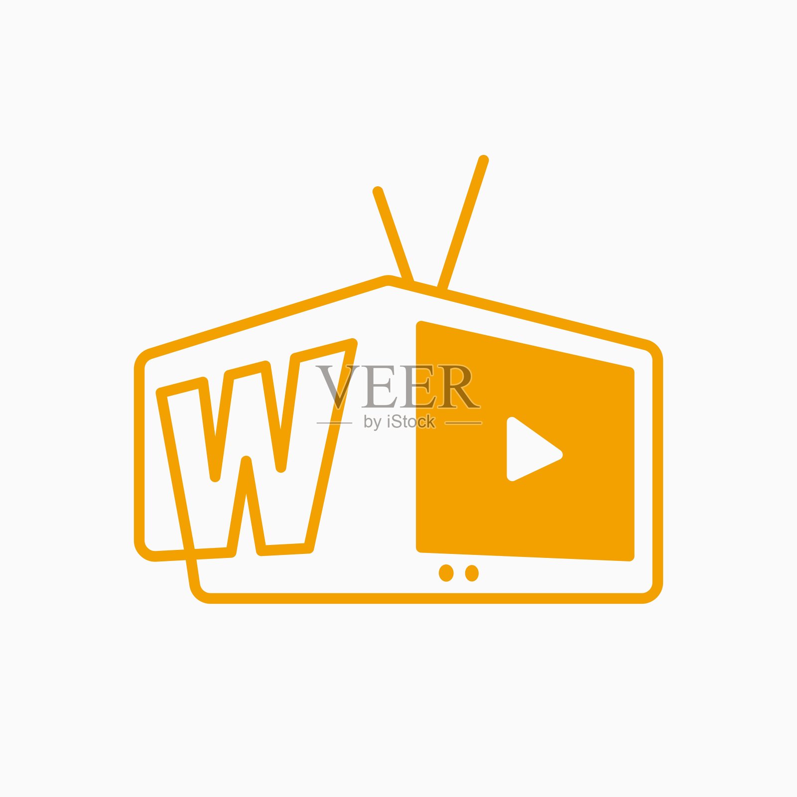 W字母标记频道电视电视标志矢量图标插图W、字母、标记、字母标记、字母组合、频道、电视、电视、标志、矢量、图标、插图、娱乐、视频、电影、屏幕、媒体、技术、广播、广播、展示、背景插画图片素材