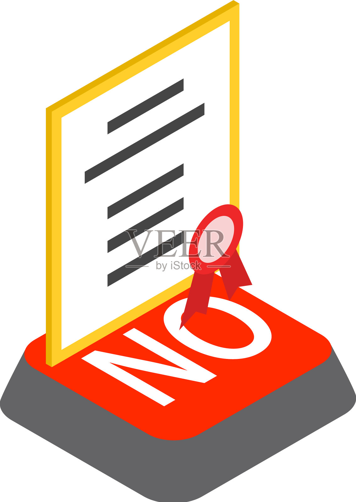 教育理念图标等距文凭插画图片素材