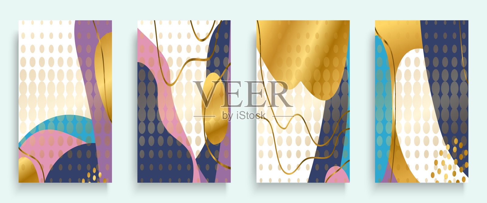 快乐的庆祝贺卡在空的抽象背景社交媒体，故事，帖子，海报，邀请，派对，横幅，事件，传单，打印。现代设计矢量插图设置在柔和的黄金插画图片素材