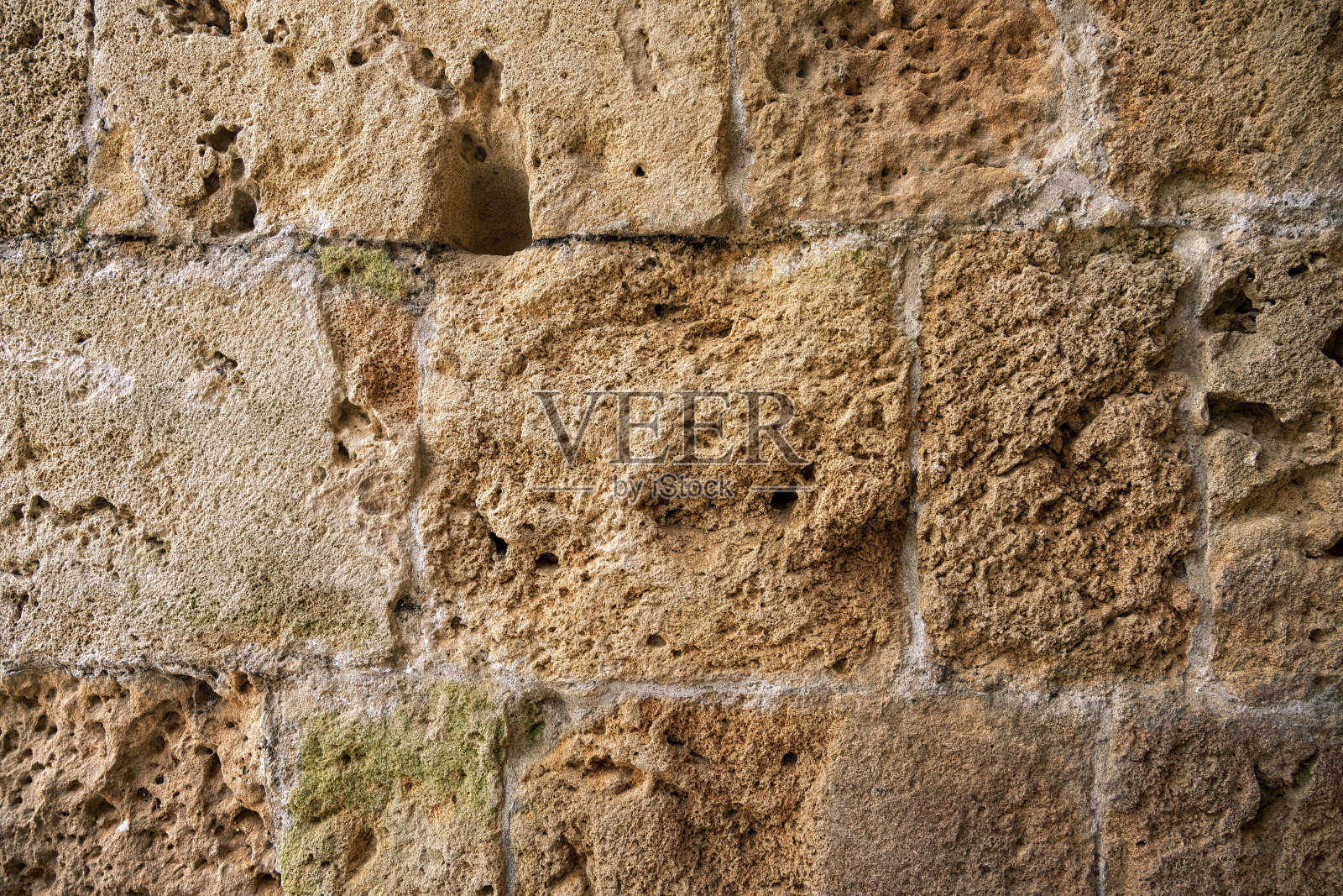 以色列阿卡古城墙壁纹理特写照片摄影图片