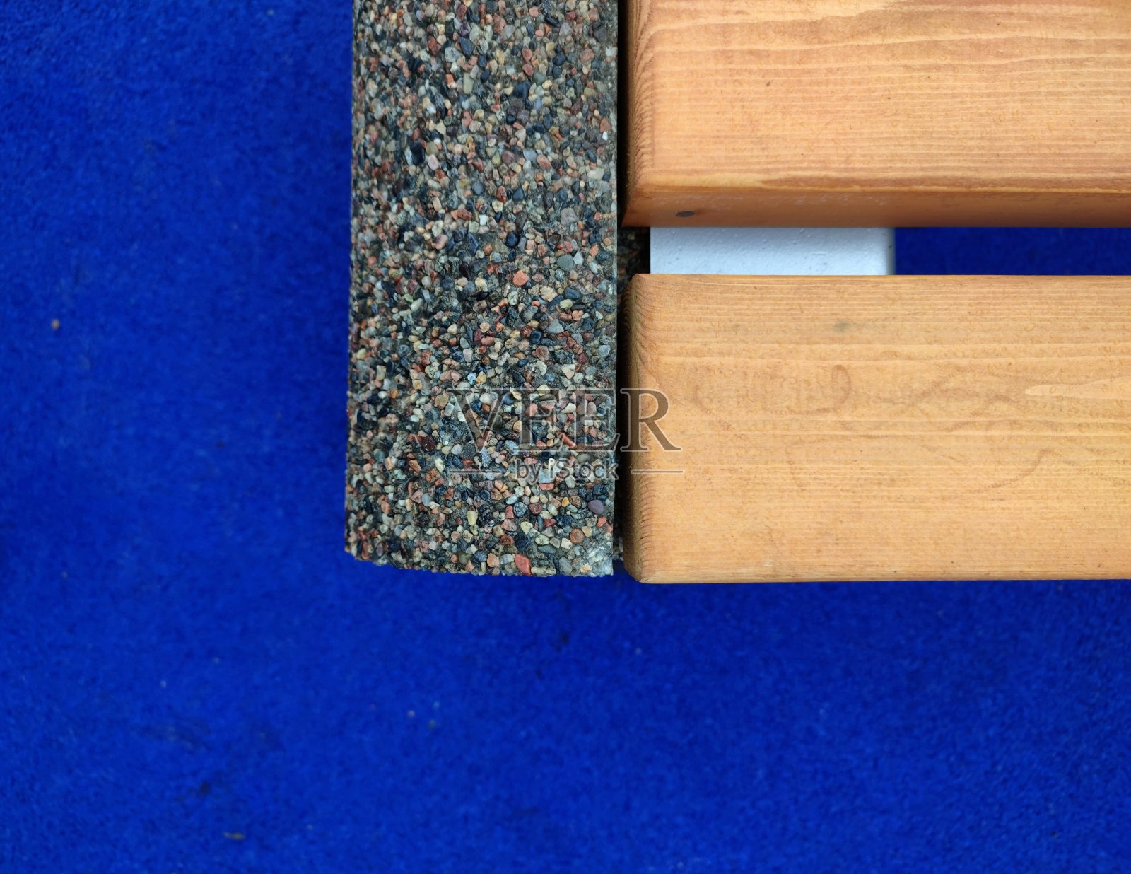 俯视图中的公园长椅照片摄影图片