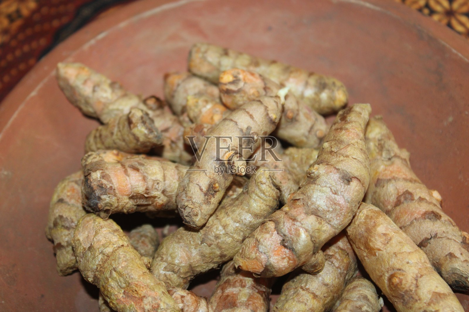 姜黄草本植物治疗照片摄影图片