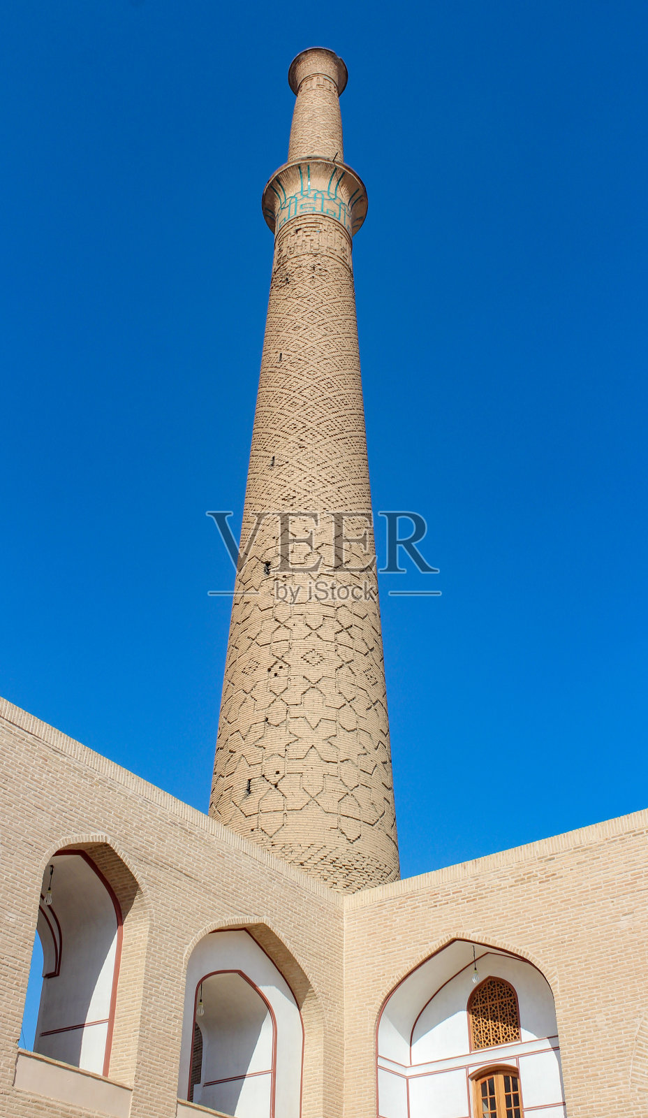 伊斯法罕阿里宣礼塔照片摄影图片