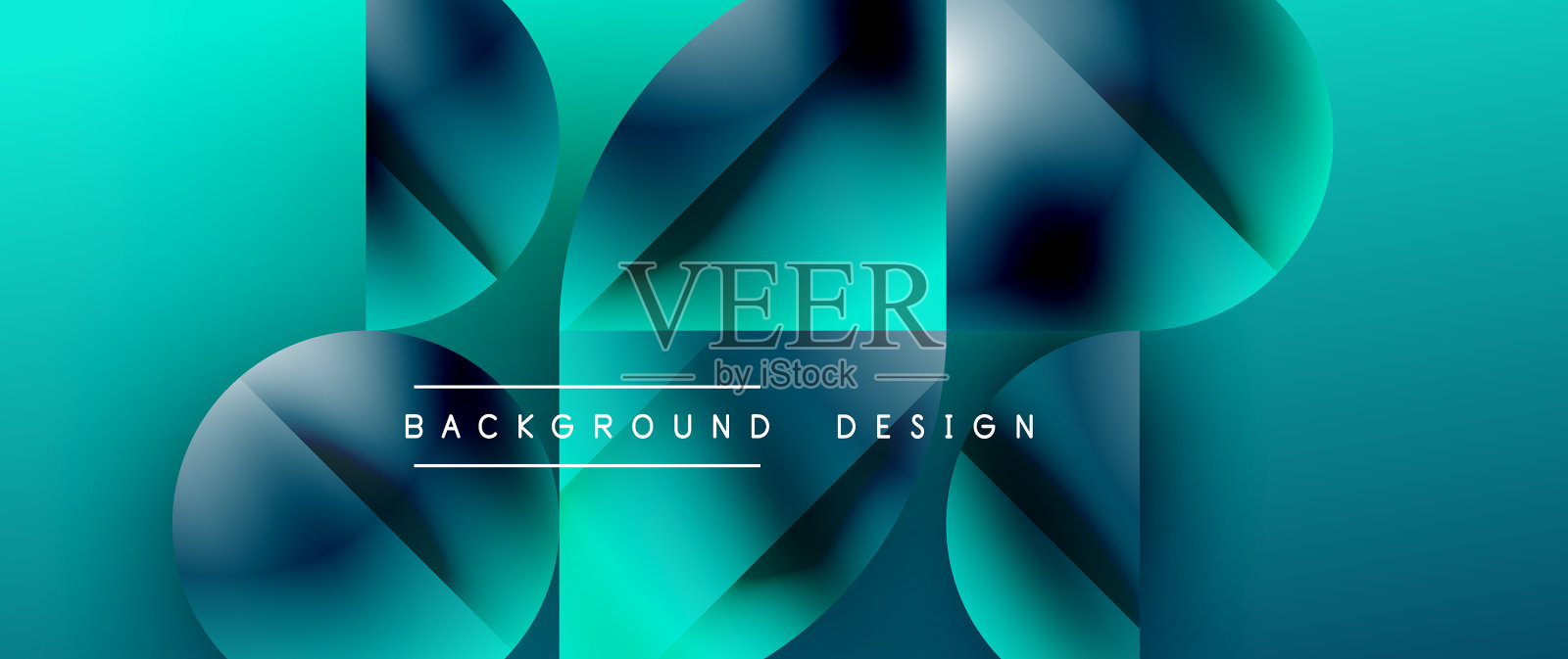 极简几何背景展示插画图片素材