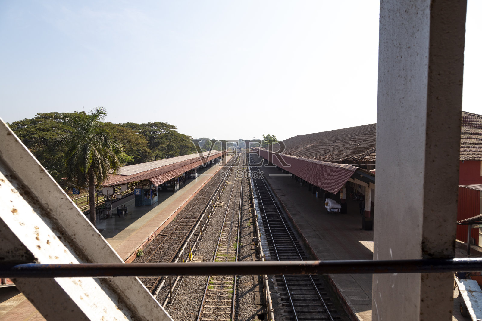 Madgaon火车站照片摄影图片