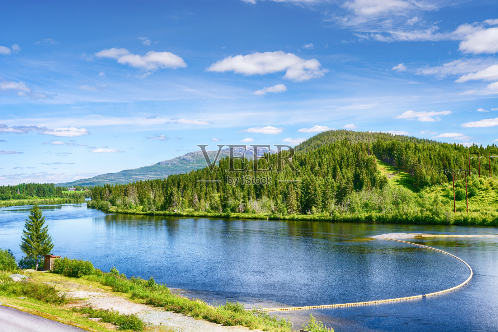 南森河，挪威照片摄影图片