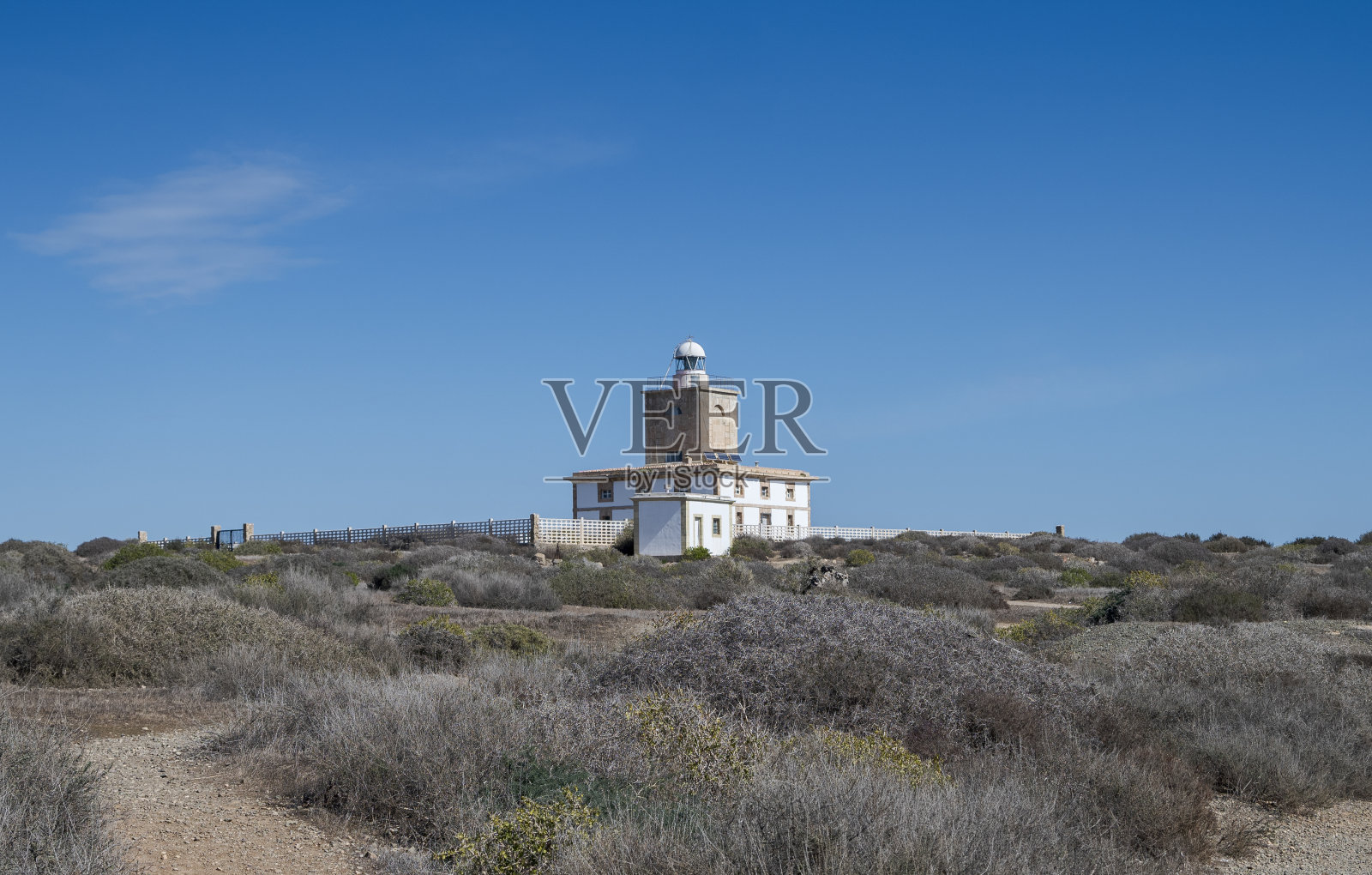 塔巴卡岛的灯塔照片摄影图片