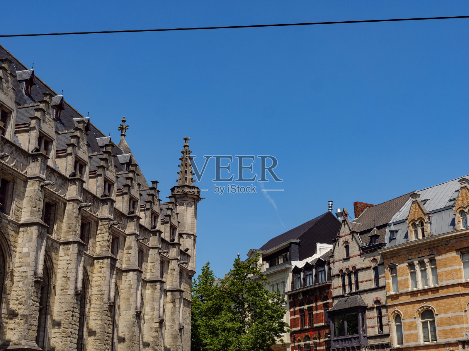 比利时的历史名城根特照片摄影图片